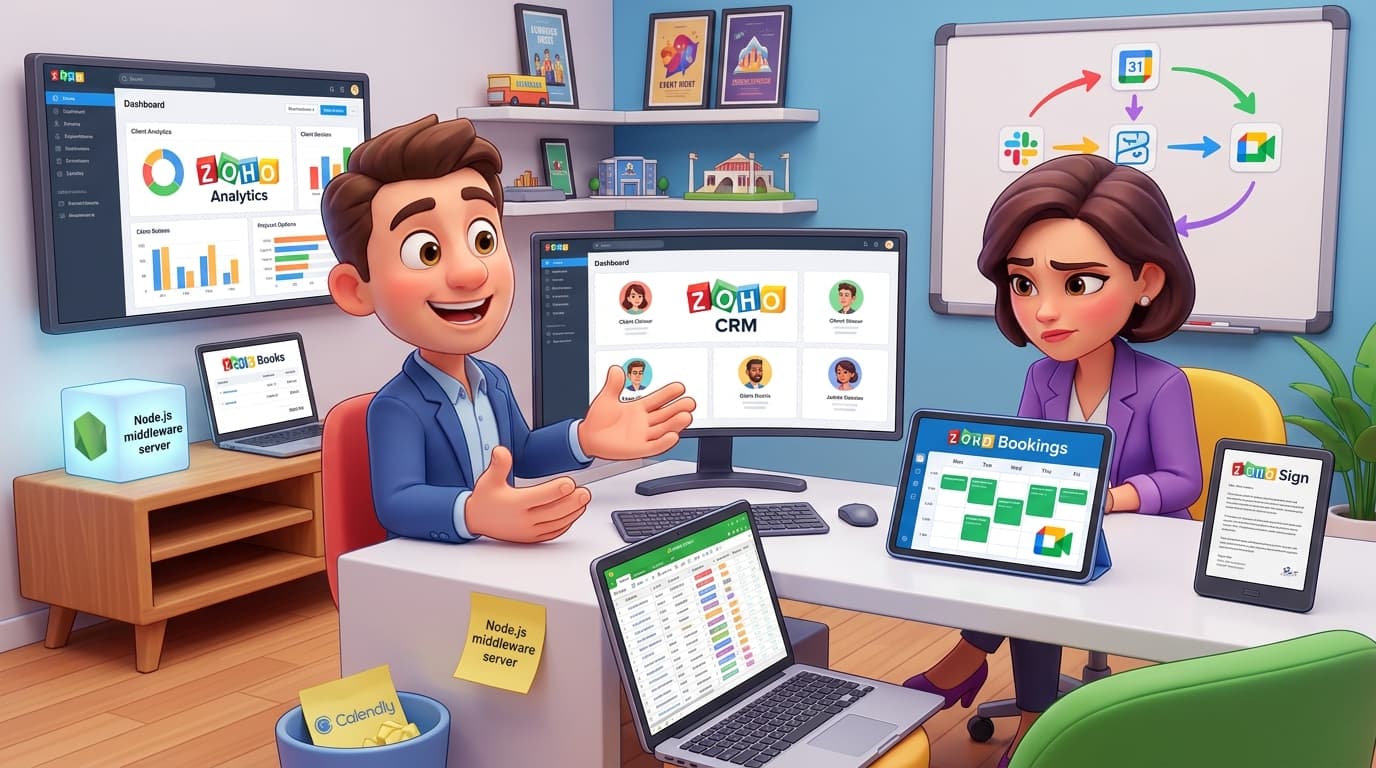 Zoho CRM, Bookings und KI-API: Tutorial für Eventmanagement-Prozesse