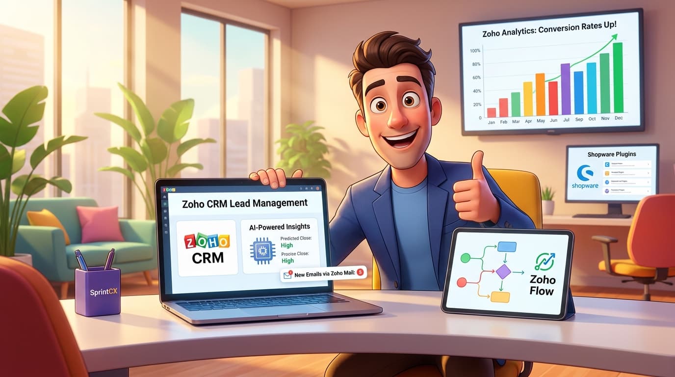 Automatisiertes Lead-Management mit Zoho CRM, Zoho Flow und OpenAI API: Ein praxisnahes Tutorial
