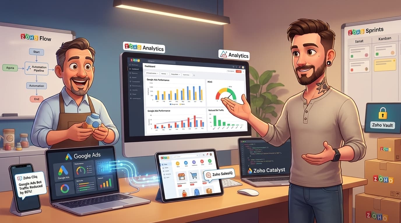 Tutorial: Zoho Catalyst und Google Ads API für Ads-Controlling und Bot-Erkennung