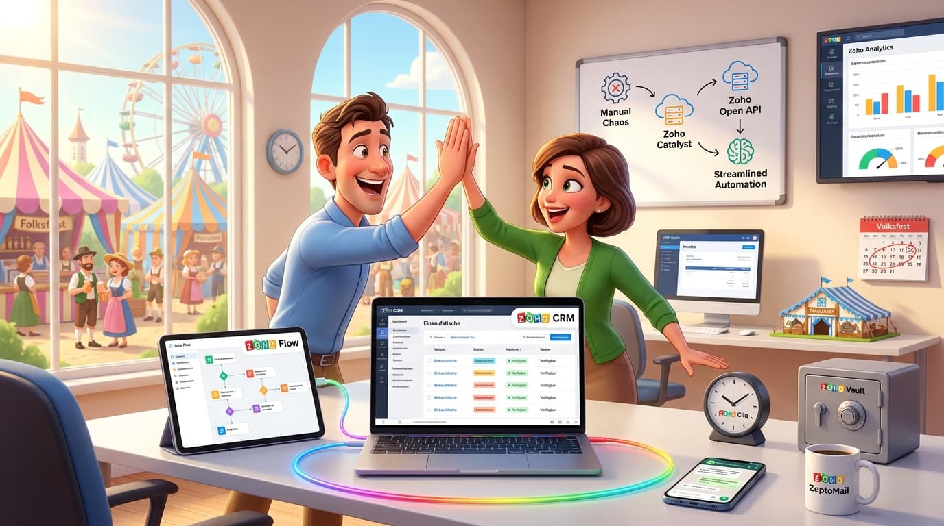 Zoho CRM, Catalyst und OpenAI API: Automatisierte Restplatzvermarktung