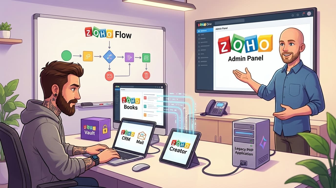Zoho CRM, Zoho Creator, API-Anbindungen: Tutorial zur Integration von Legacy-Systemen und VoIP-Prozessen