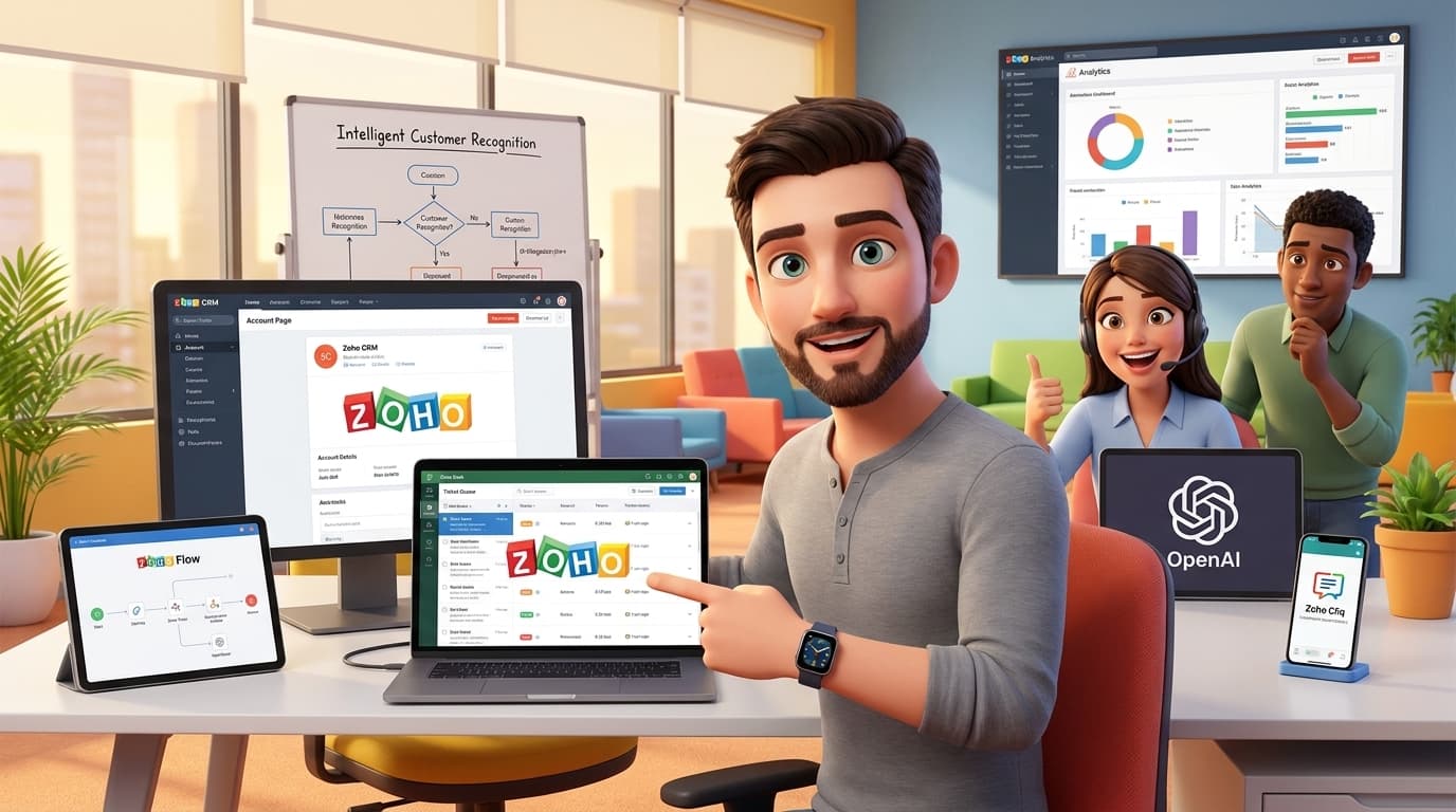 Zoho Desk, Zoho CRM und OpenAI API: Automatisiertes Lead-Matching Tutorial